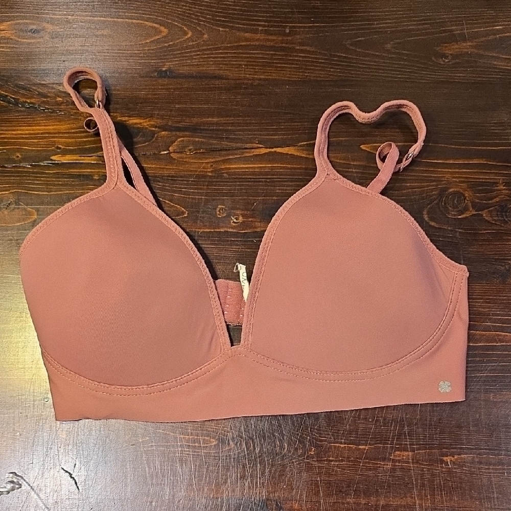 Lucky Brand Pink Seamless T-Shirt Bra